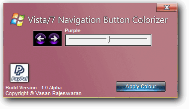 Vista/7 Navigation Button Colorizer Vista/7 Navigation Button Colorizer