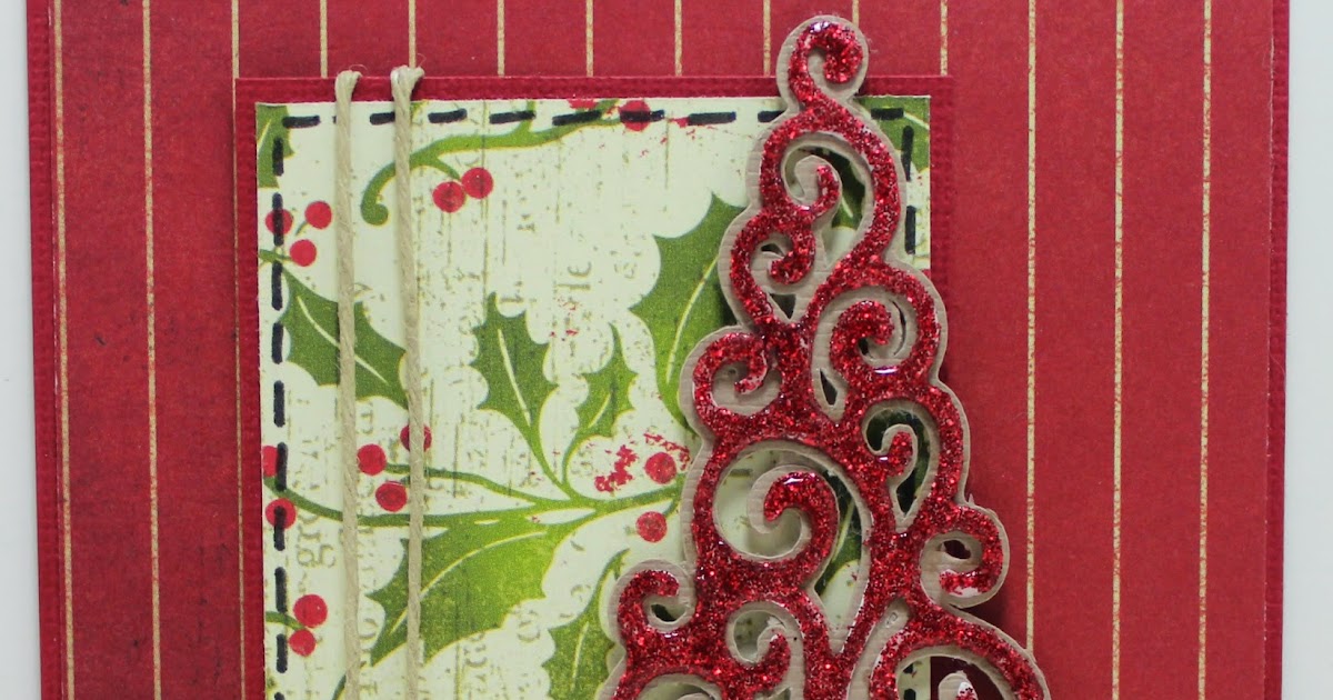 all things beautiful Tinsel Tuesday 3 Glitter Swirl Tree