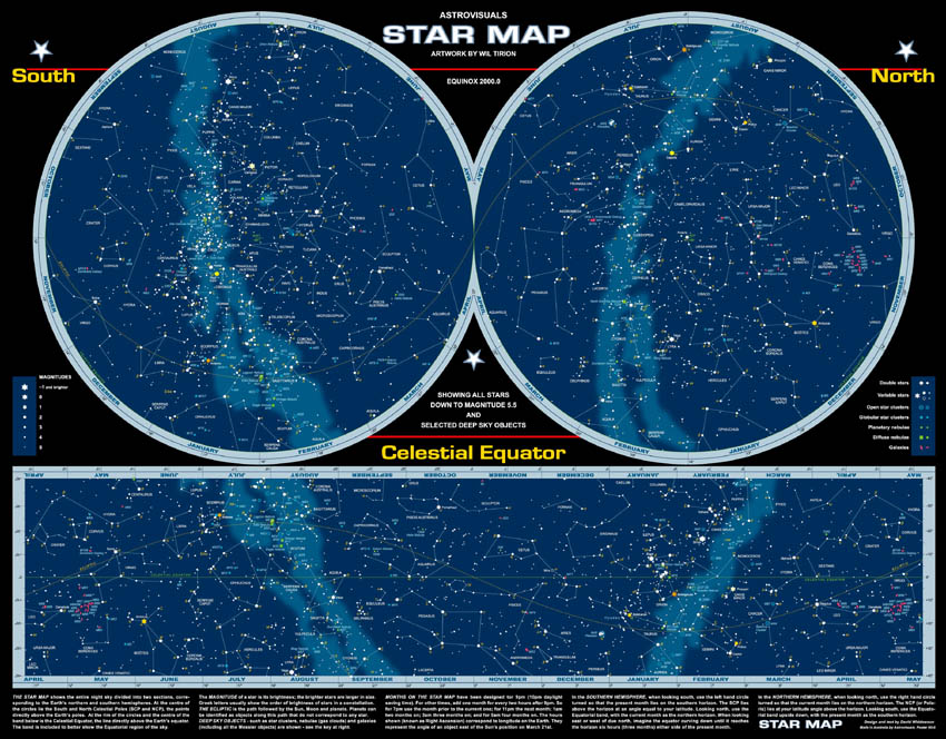 Map With Star