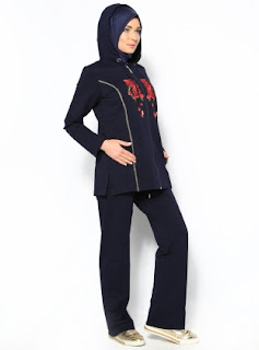 Model pakaian olahraga wanita muslim modern modis trendy