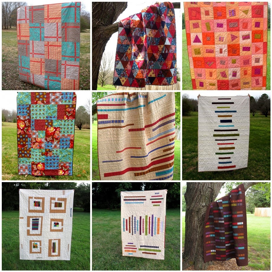 Twiggy and Opal Finished Quilts