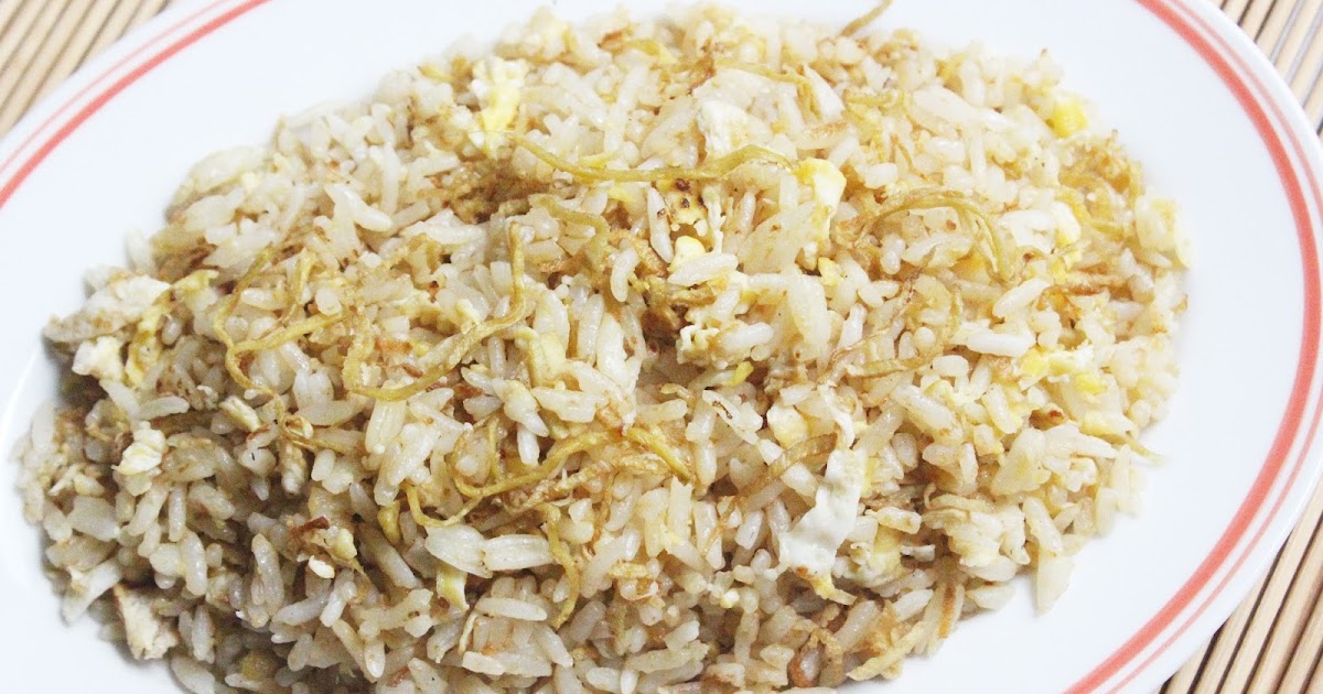 The Morning After FRIED RICE WITH GINGER AND SESAME OIL