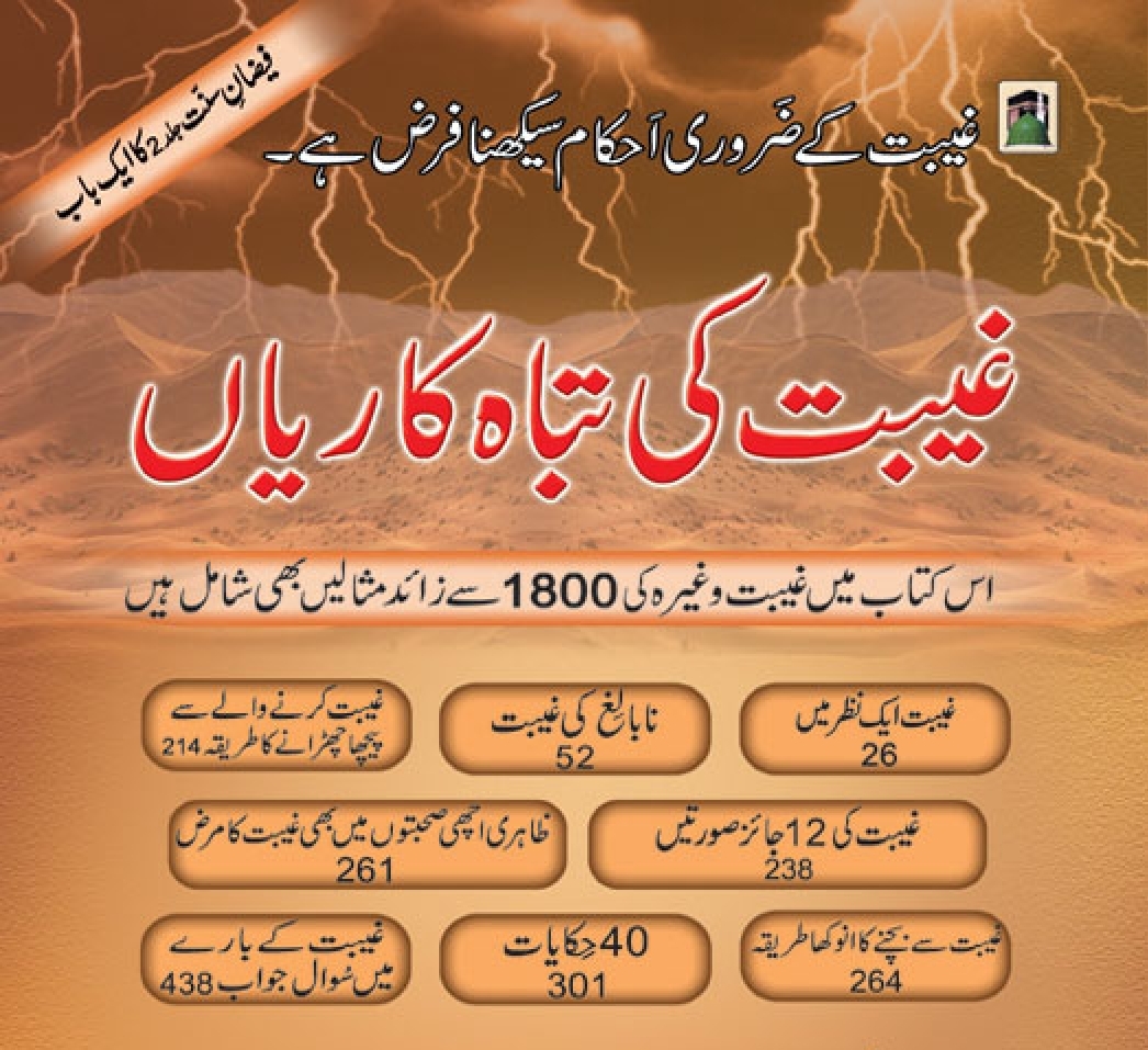 Back Biting Urdu DeeneIslam