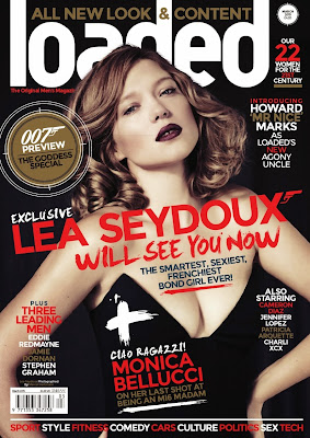 Lea Seydoux Loaded magazine March 2015 cover issue