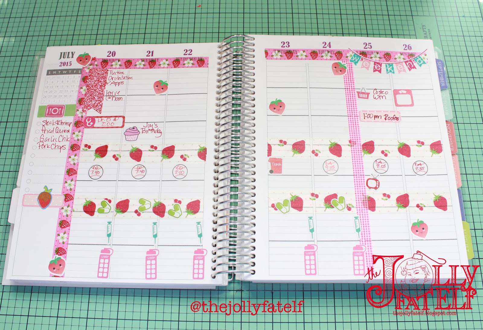 family planner 2015