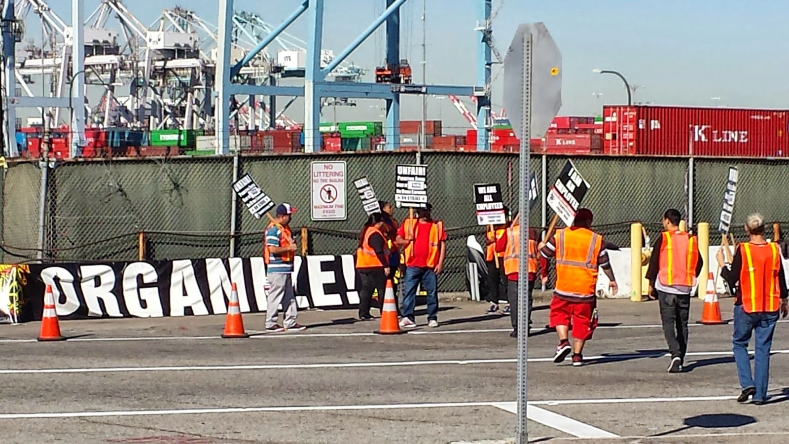 Center for Environment, Commerce & Energy L.A. Long Beach Port Strike