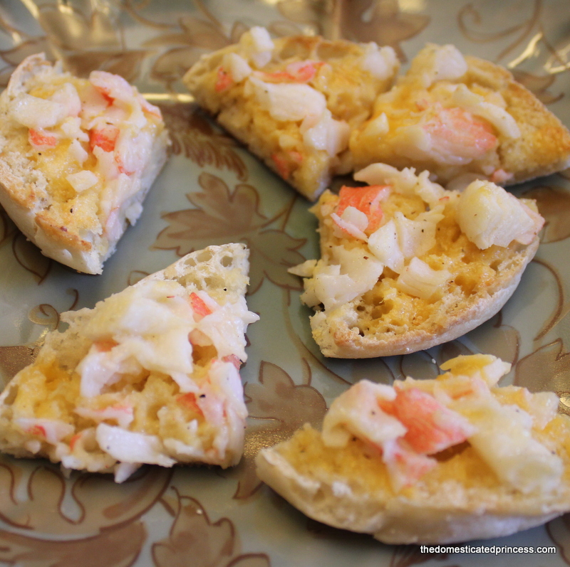 The Mandatory Mooch Guest Post Crab and Cheese Triangles by Bonny
