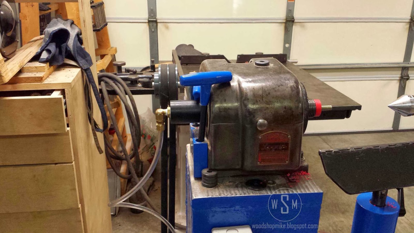 Vacuum Adapter for Your Lathe Wood Shop Mike