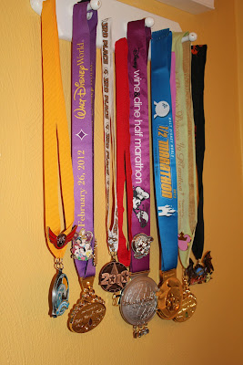 Race medals - bling bling