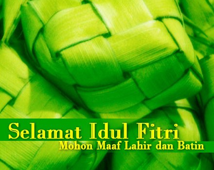kartu ucapan lebaran idul fitri 2011 1432 H