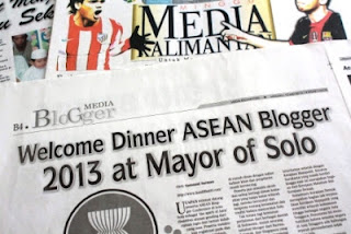 Asean Blogger Festival 2013 di Koran Media Kalimantan