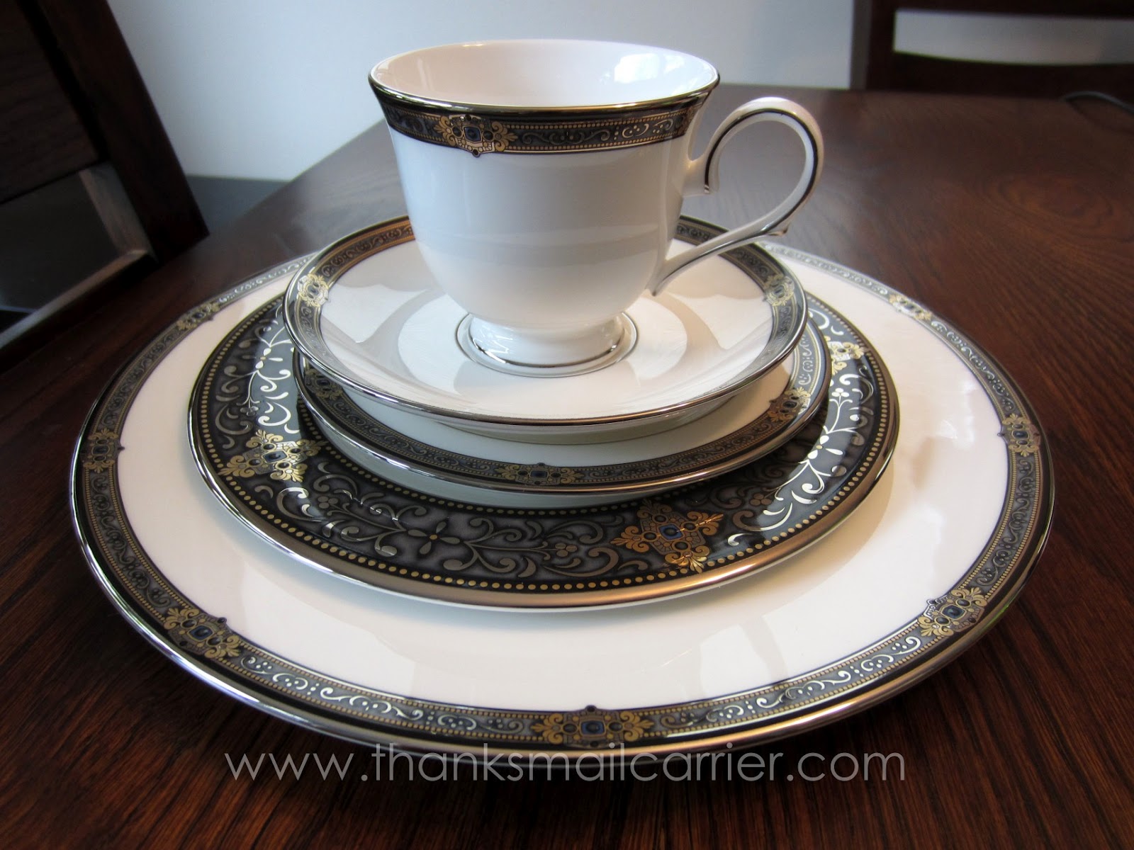 Thanks, Mail Carrier Get Downton Abbey Style on the Table with Lenox {Review}