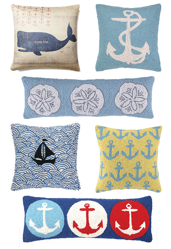 Southern Royalty Nautical Pillows