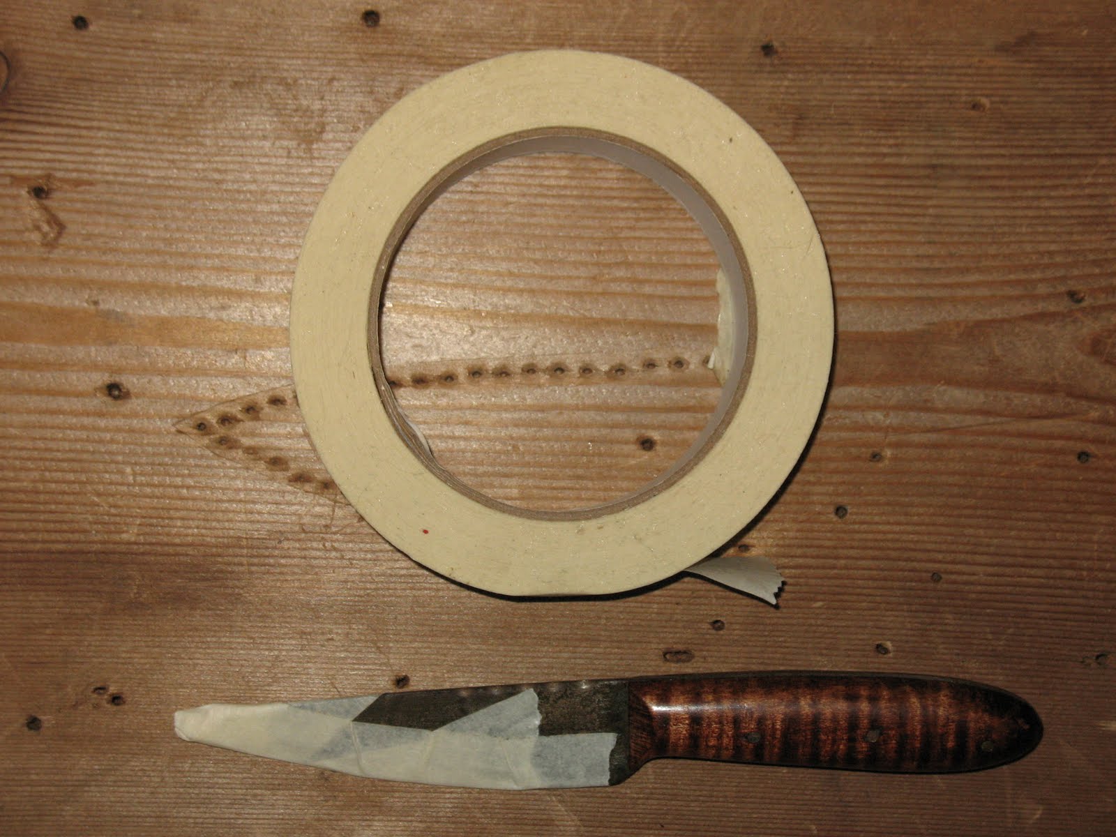 Sensible Survival Make a Rawhide Knife Sheath Part 2