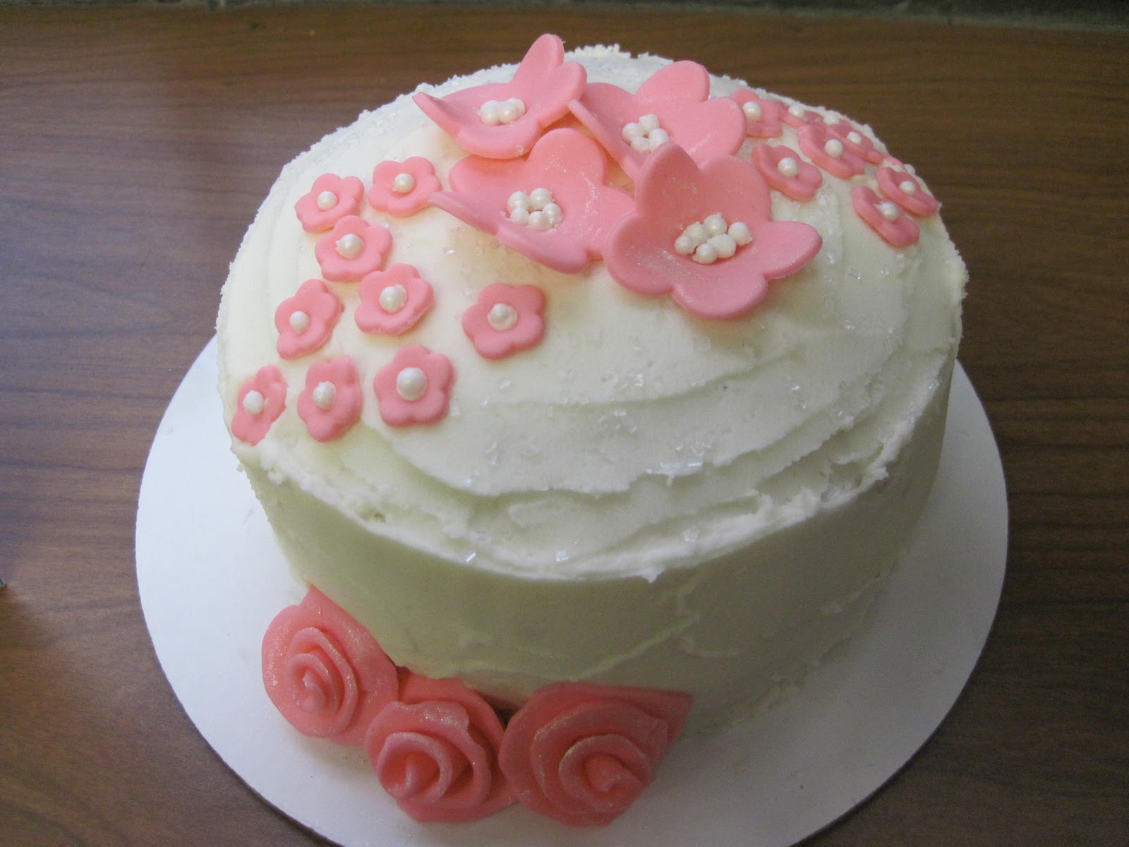 A Life Less Ordinary Some of my first fondant cake decorations