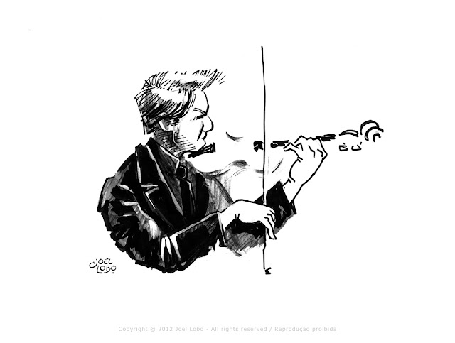 Hagai Saham - sketch by Joel Lobo