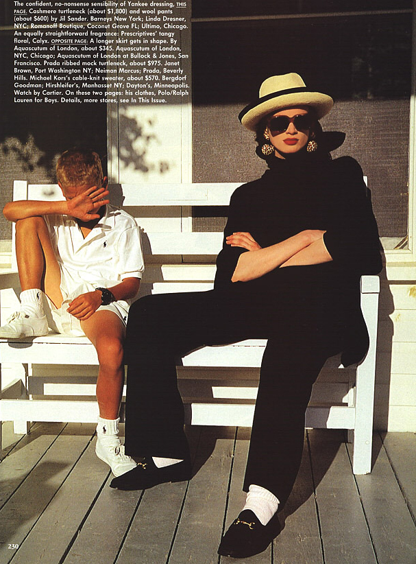 Supermodels in the &rsquo;80s ~ vintage everyday