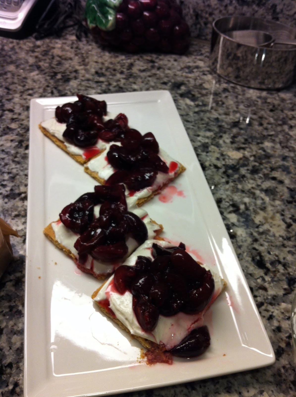 Cherry Cheesecake Snack