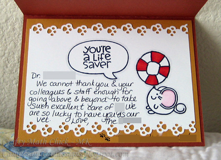 Loss of pet thank you image