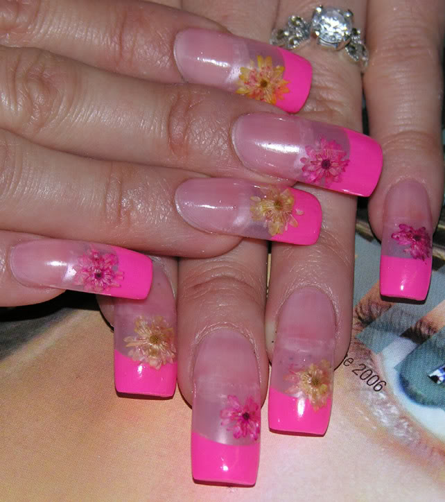 Hot Pink Nail Designs - Pccala