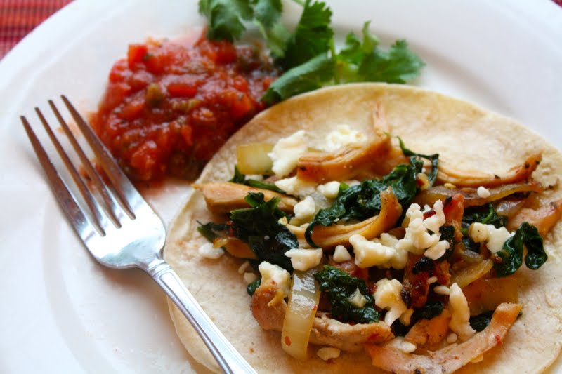Braised Green Tacos