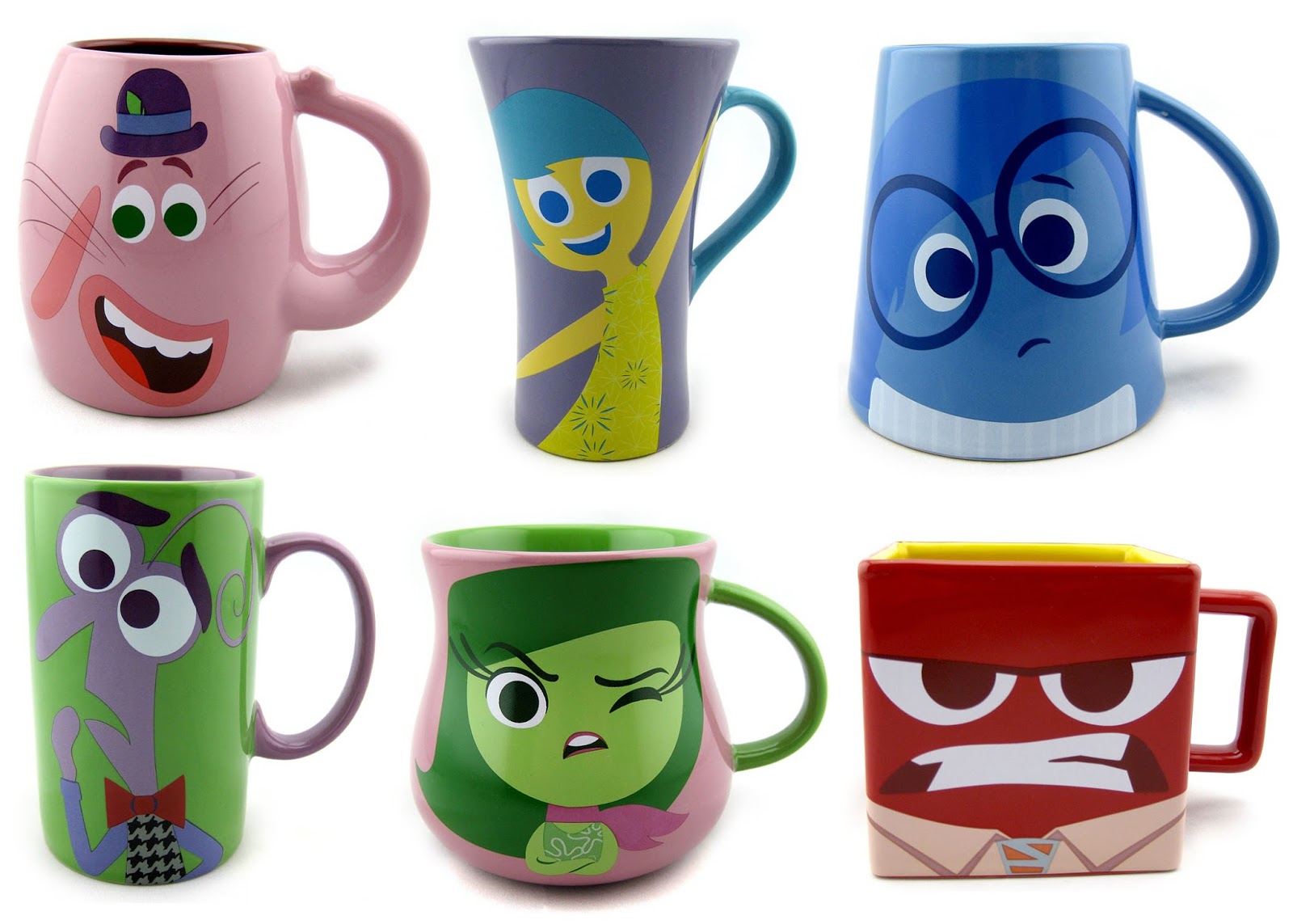 Dan the Pixar Fan Inside Out Disney Store Mug Collection