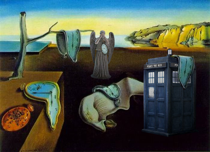 8 Fresh Dripping Clock Painting Lentine Marine 48394