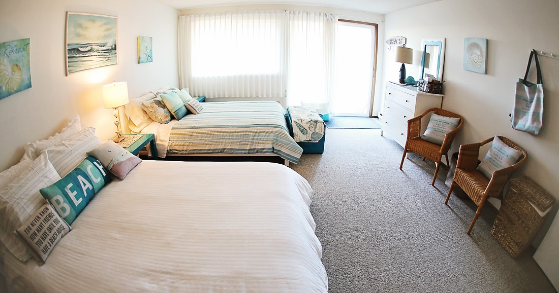 Inspirations Beach house guest bedroom