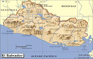 mapa de El Salvador