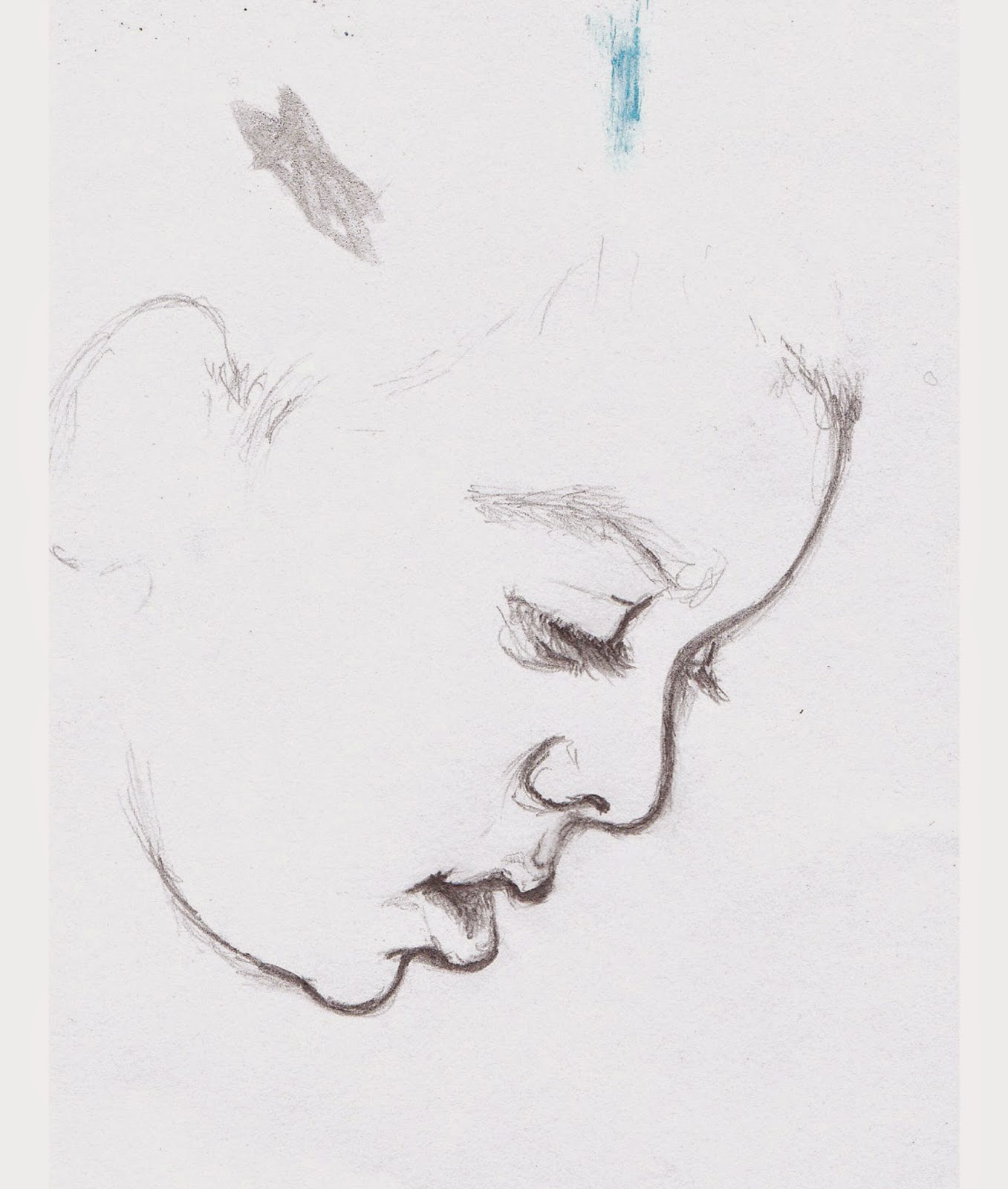 Damiano Profile Sketch