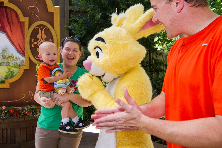 Tales of the Flowers Visiting the Easter Bunnies at Disneyland