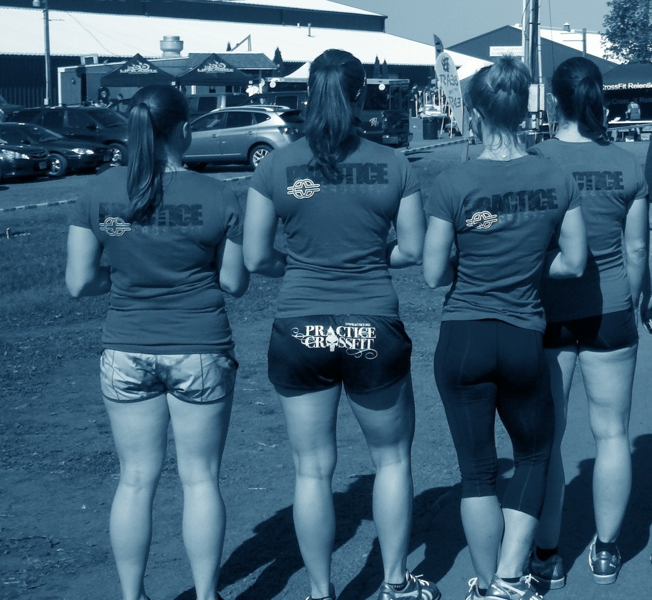 Her Calves Muscle Legs Jogging calves ladies lap 2