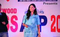 singer geetha madhuri at tollywood miss ap 2012 photos in blue dress 