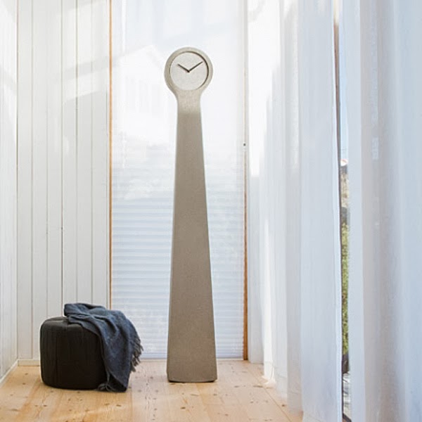 Concrete Swedish Made Clocks By Forsberg Form