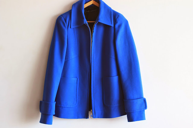 chaqueta azul klein chaqueta azul klein