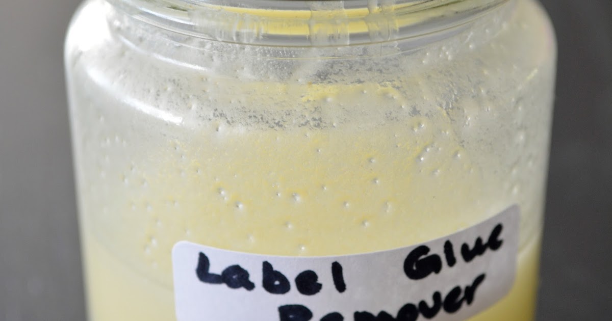 Ladybug's Landing Label Glue Remover