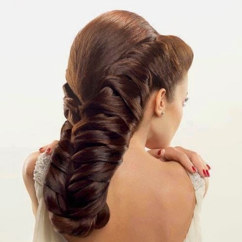 Fashion Style Wedding Bridal Hairstyle Eastern Western New