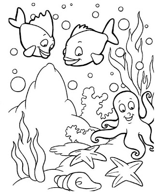 Fish Coloring Pages