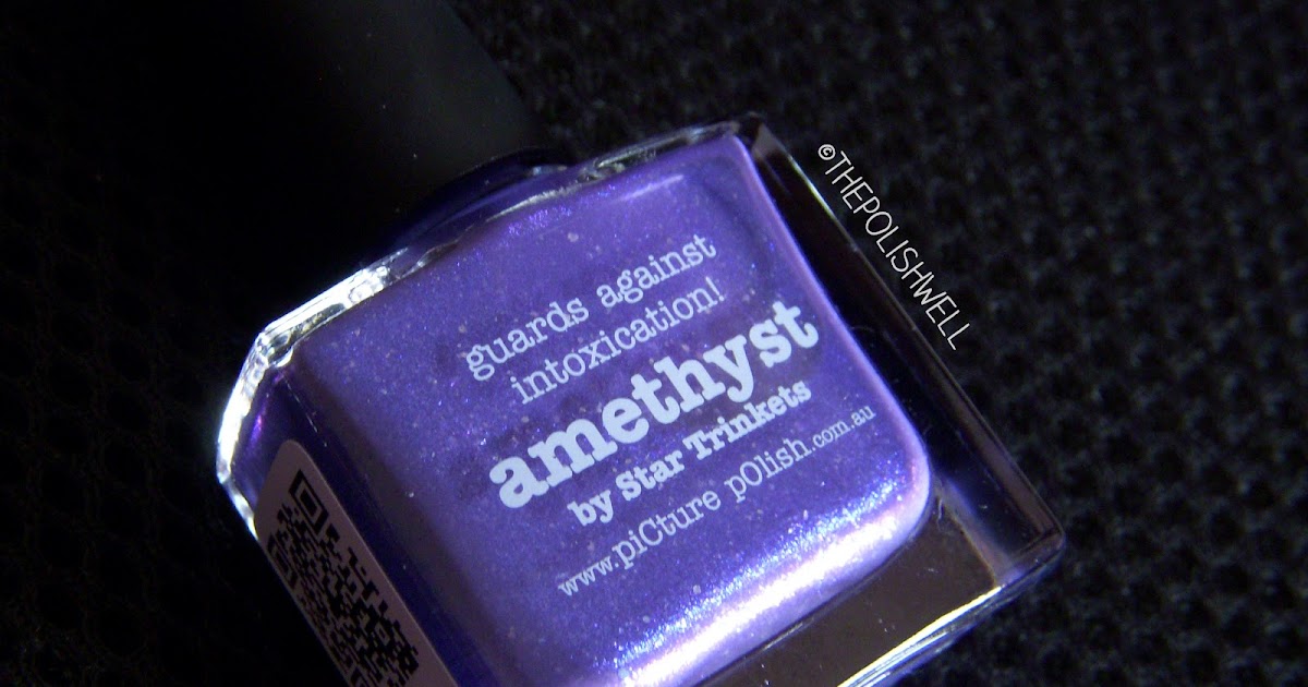 The Polish Well piCture pOlish Amethyst
