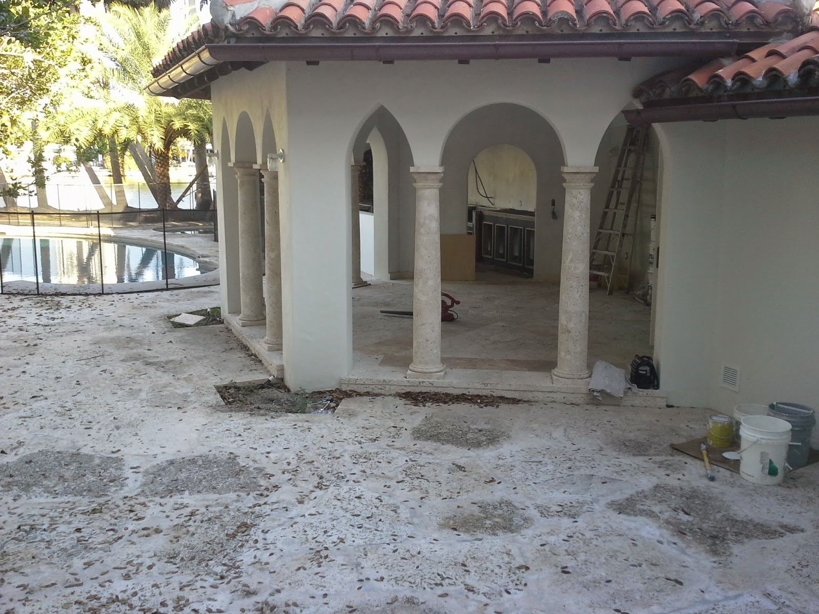 Coral Stone Finishing Solutions Coral Stone Tiles Clean Up