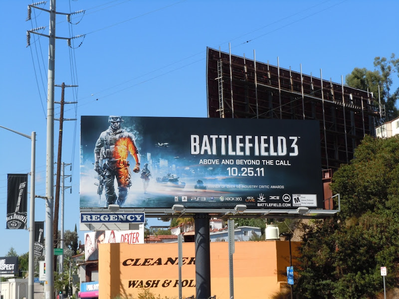 Battlefield 3 game billboard