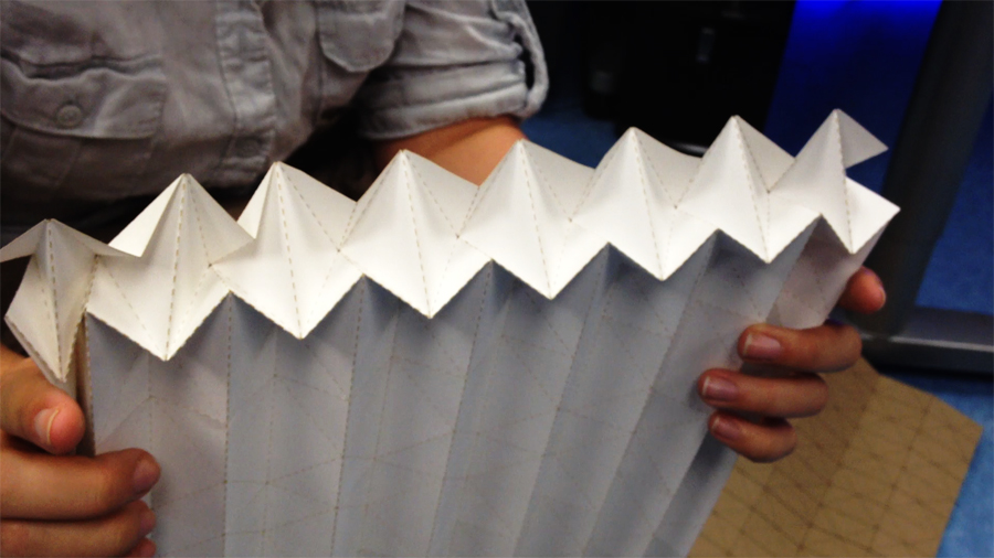 Muse Origami Laser Cut Prototypes