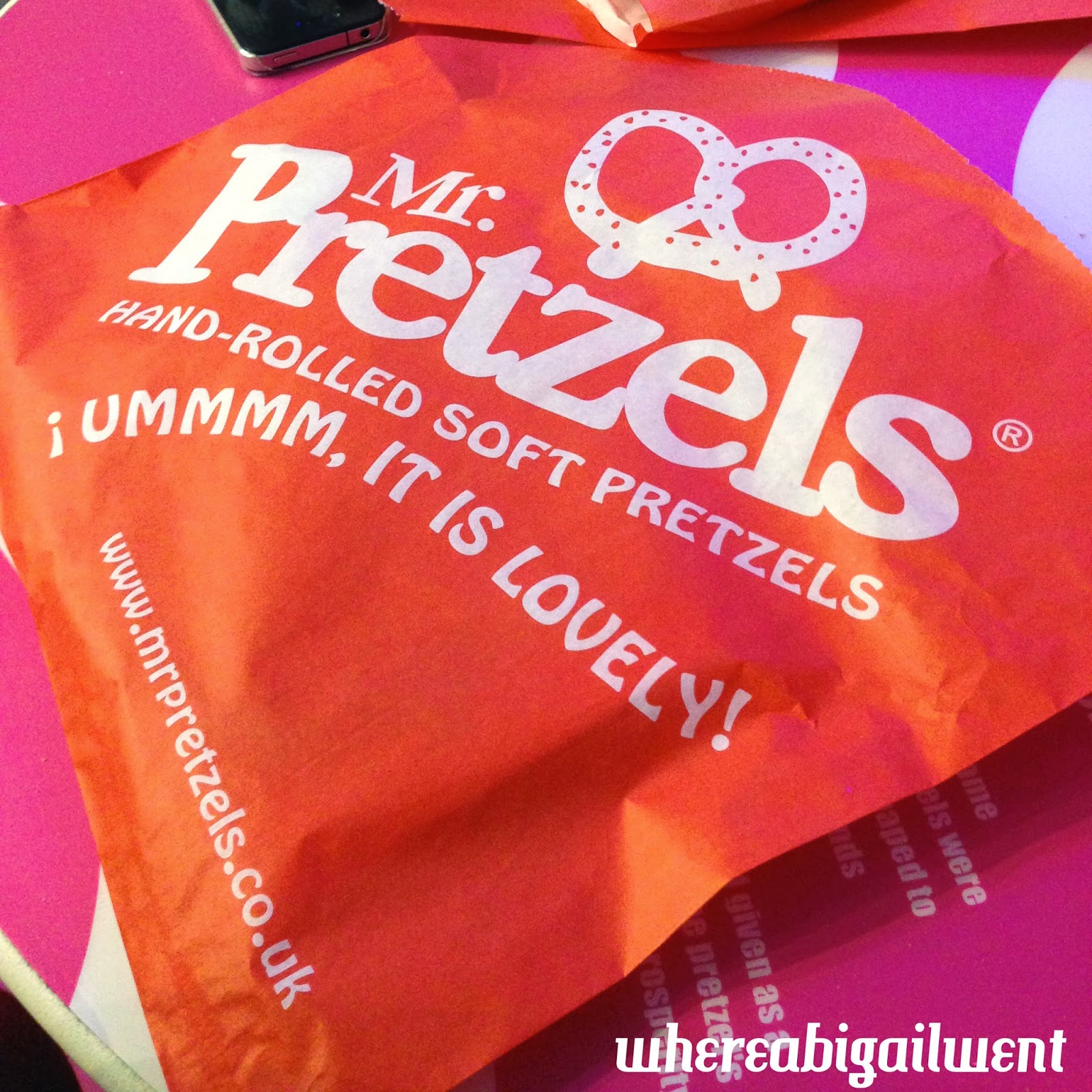 Pretiola // Mr. Pretzels at Westfield London (Shepherd's Bush) Where