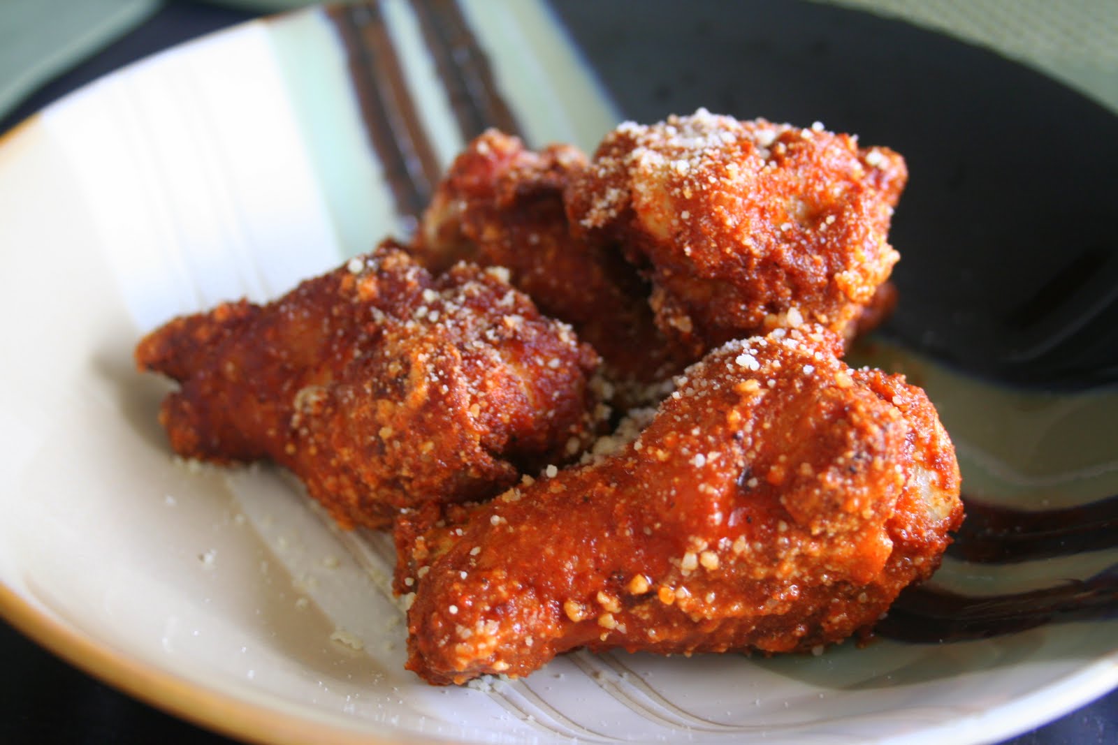 F.O.O.D. Recipe Tapatio Parmesan Hot Wings!