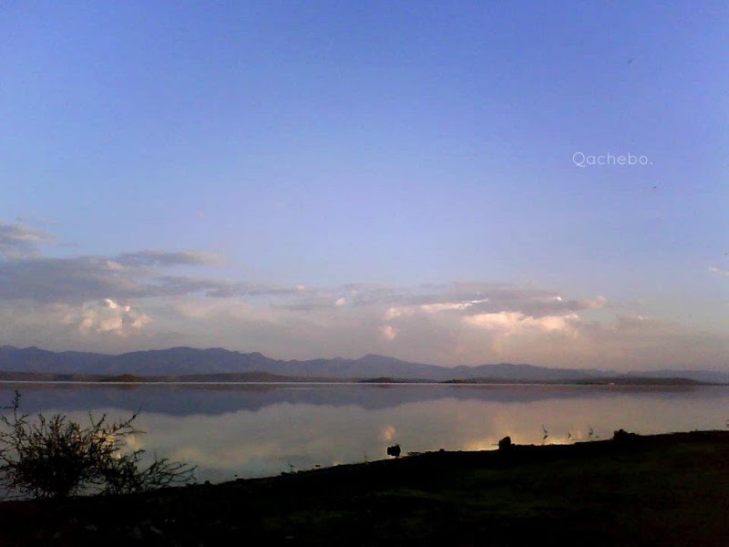 Atardecer en la laguna de Cuitzeo
