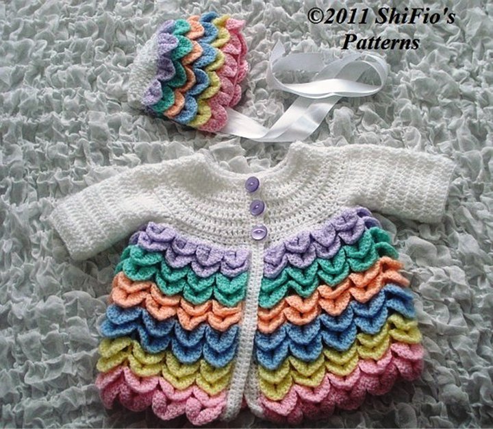 Hamaratablam Tığ İşi Bebek Ceketleri