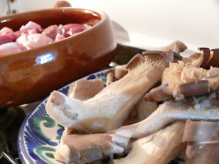 spanish pork and mushroom