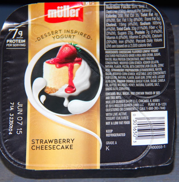 Keep Calm and Craft On My Review of the Muller Strawberry Cheesecake