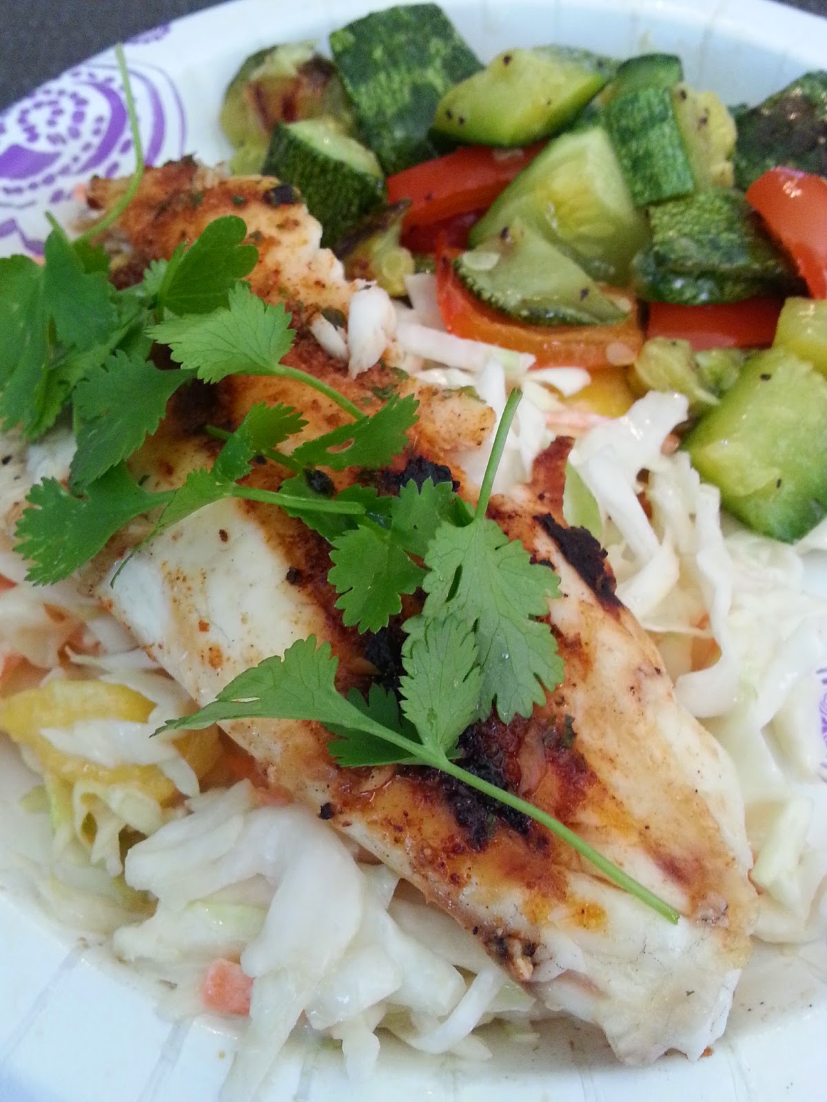 Venus Crossing with Liss: Blackened Tilapia Fish Tacos with Mango Slaw
