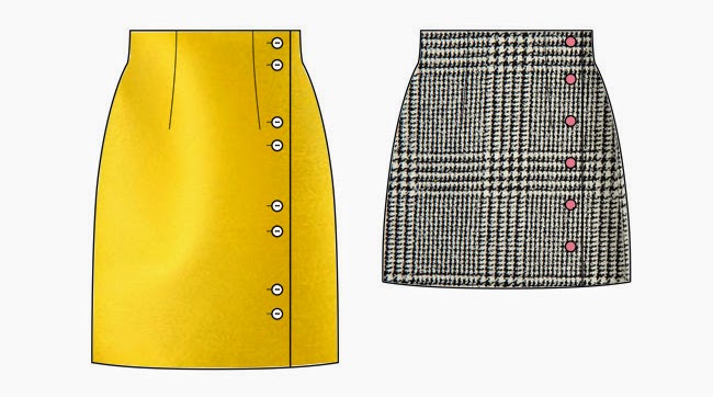 Arielle skirt sewing pattern - Fabric ideas